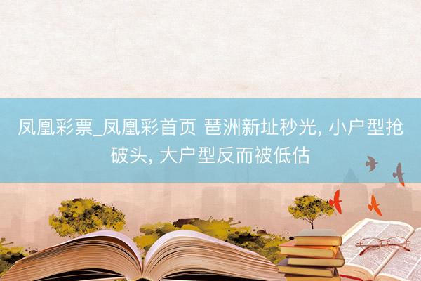 凤凰彩票_凤凰彩首页 琶洲新址秒光， 小户型抢破头， 大户型反而被低估